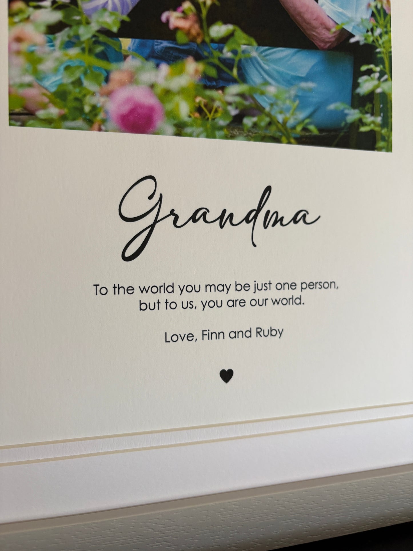 Personalised Mother's, Father's Day Gift, Custom Print, Gift For Mum, Dad, Mummy, Daddy, Grandma, Grandad, Nana, Nanny etc.