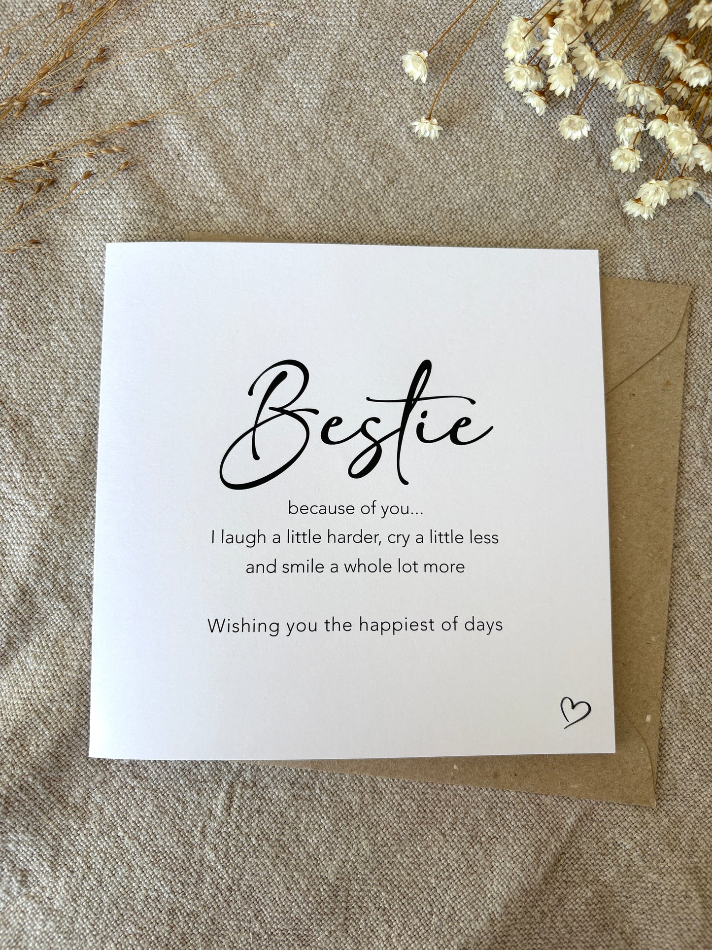 Bestie Card