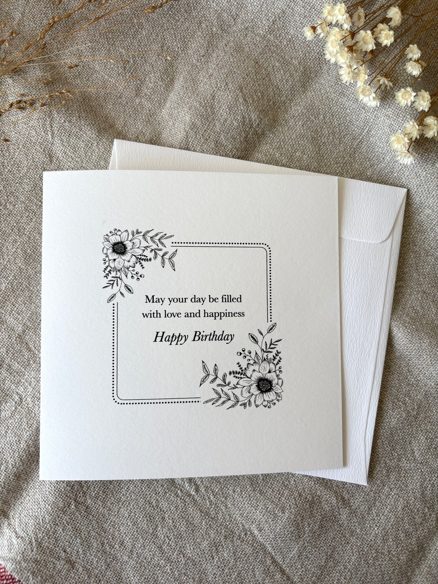 Love and Happiness, Birthday Card
