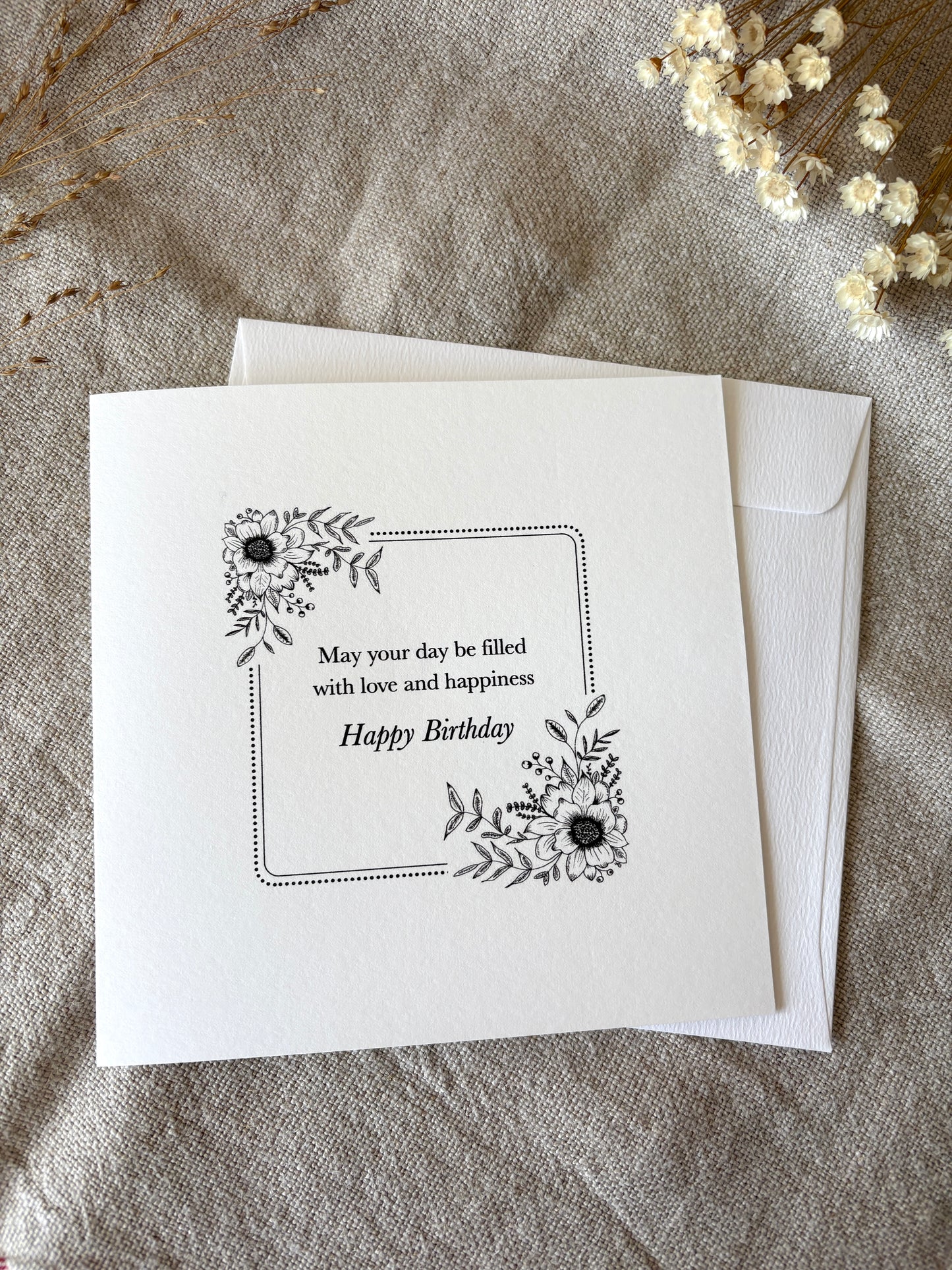 Love and Happiness, Birthday Card