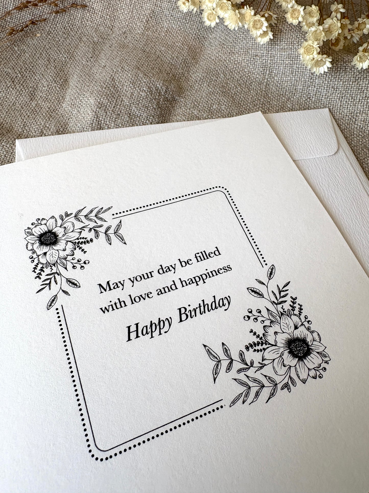 Love and Happiness, Birthday Card