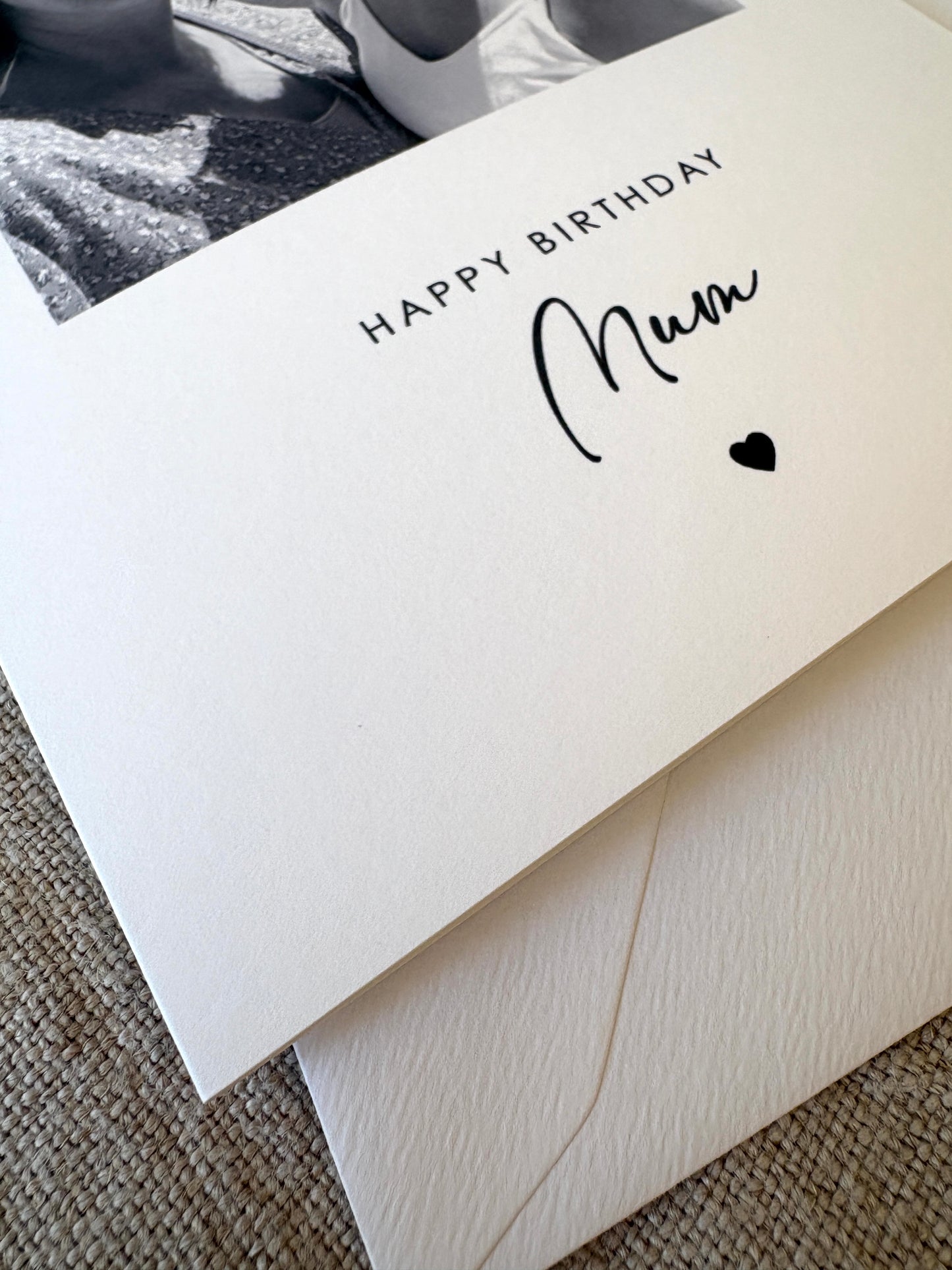 Any Name, Photo Birthday Card