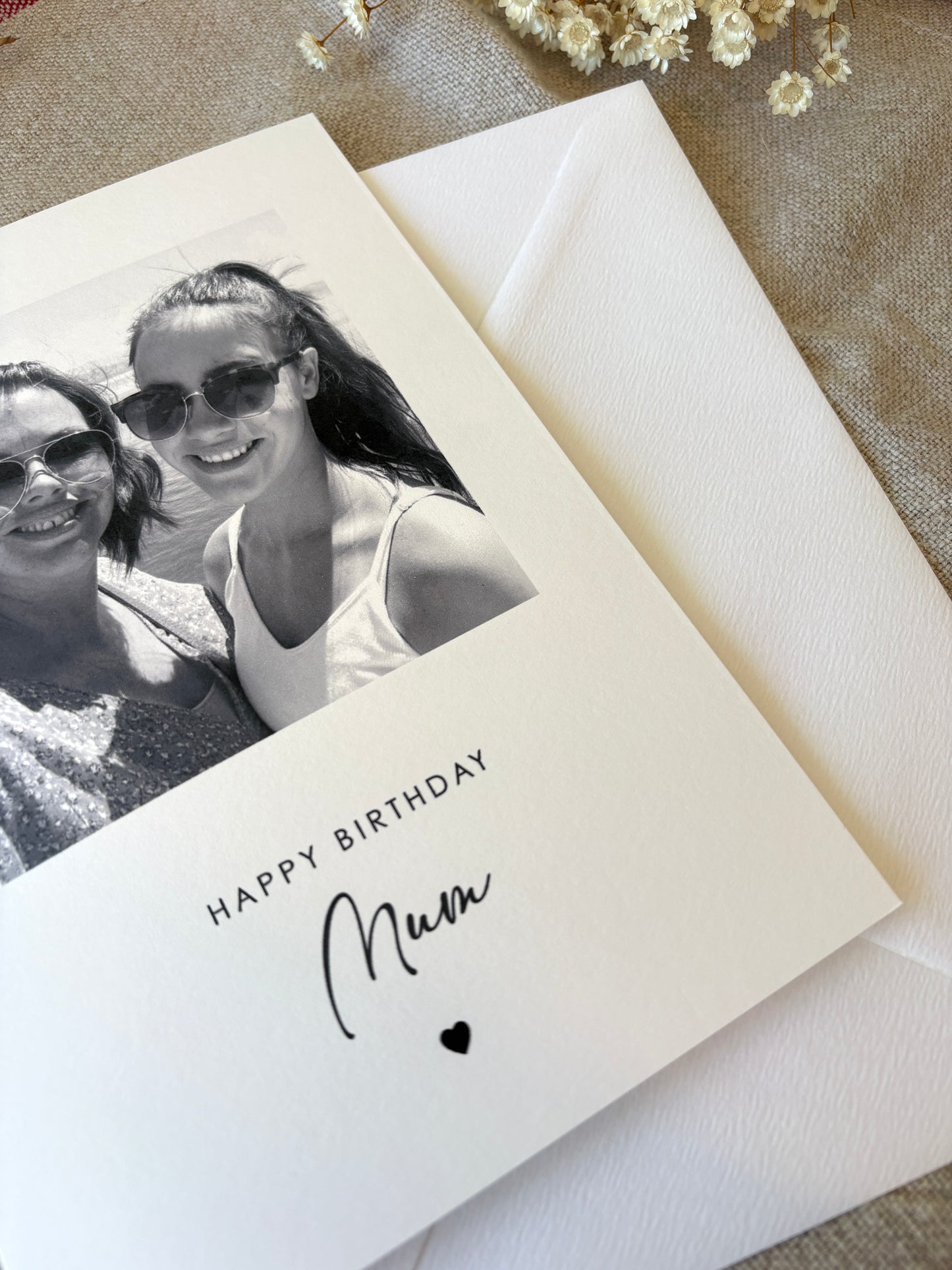 Any Name, Photo Birthday Card