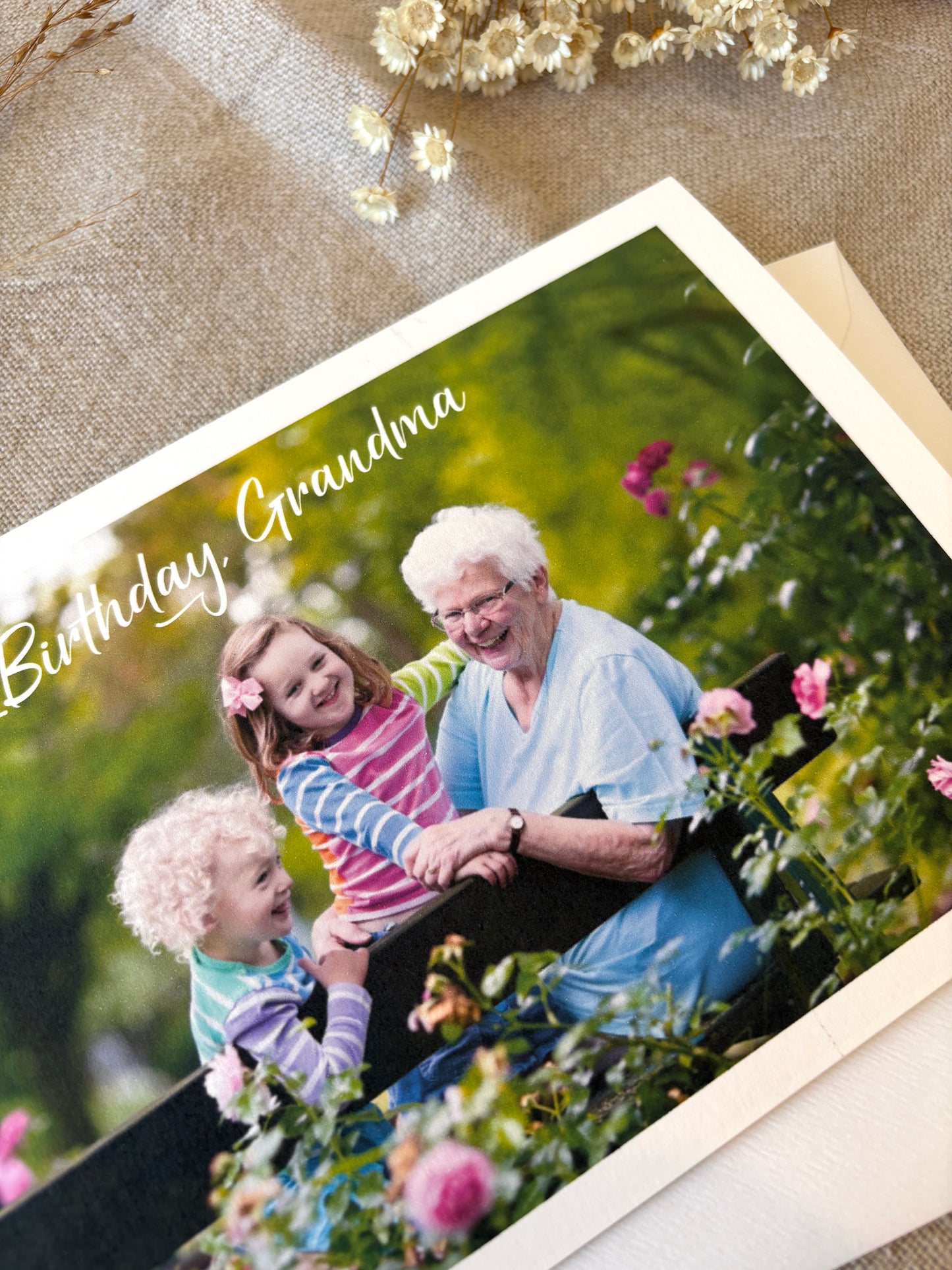Any Name, Landscape Photo Birthday Card