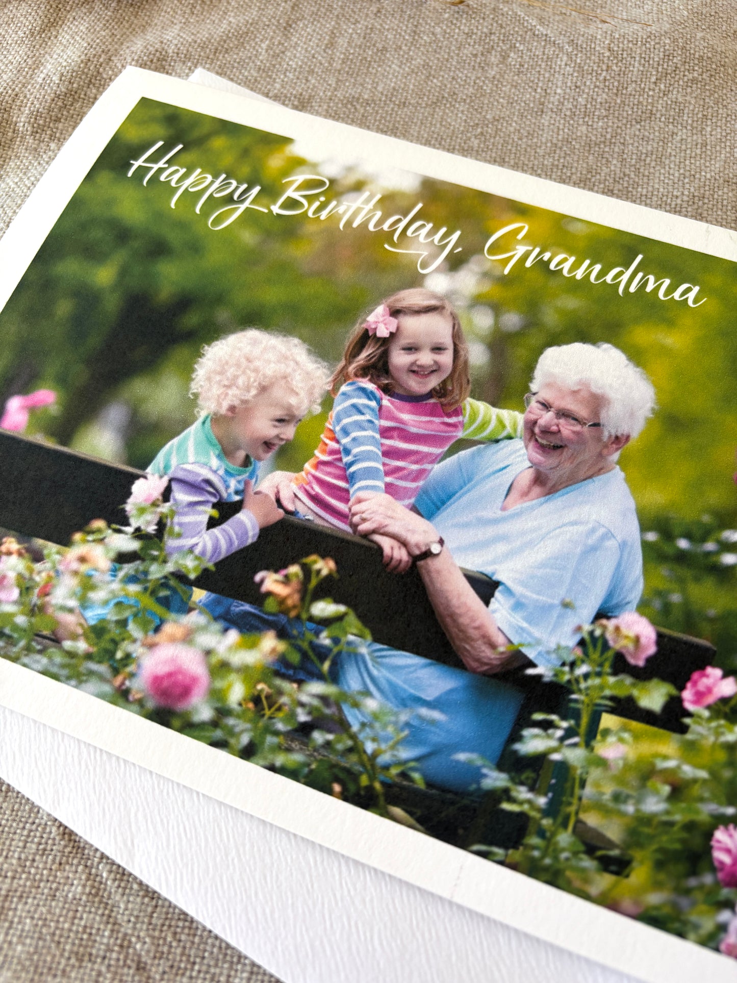 Any Name, Landscape Photo Birthday Card