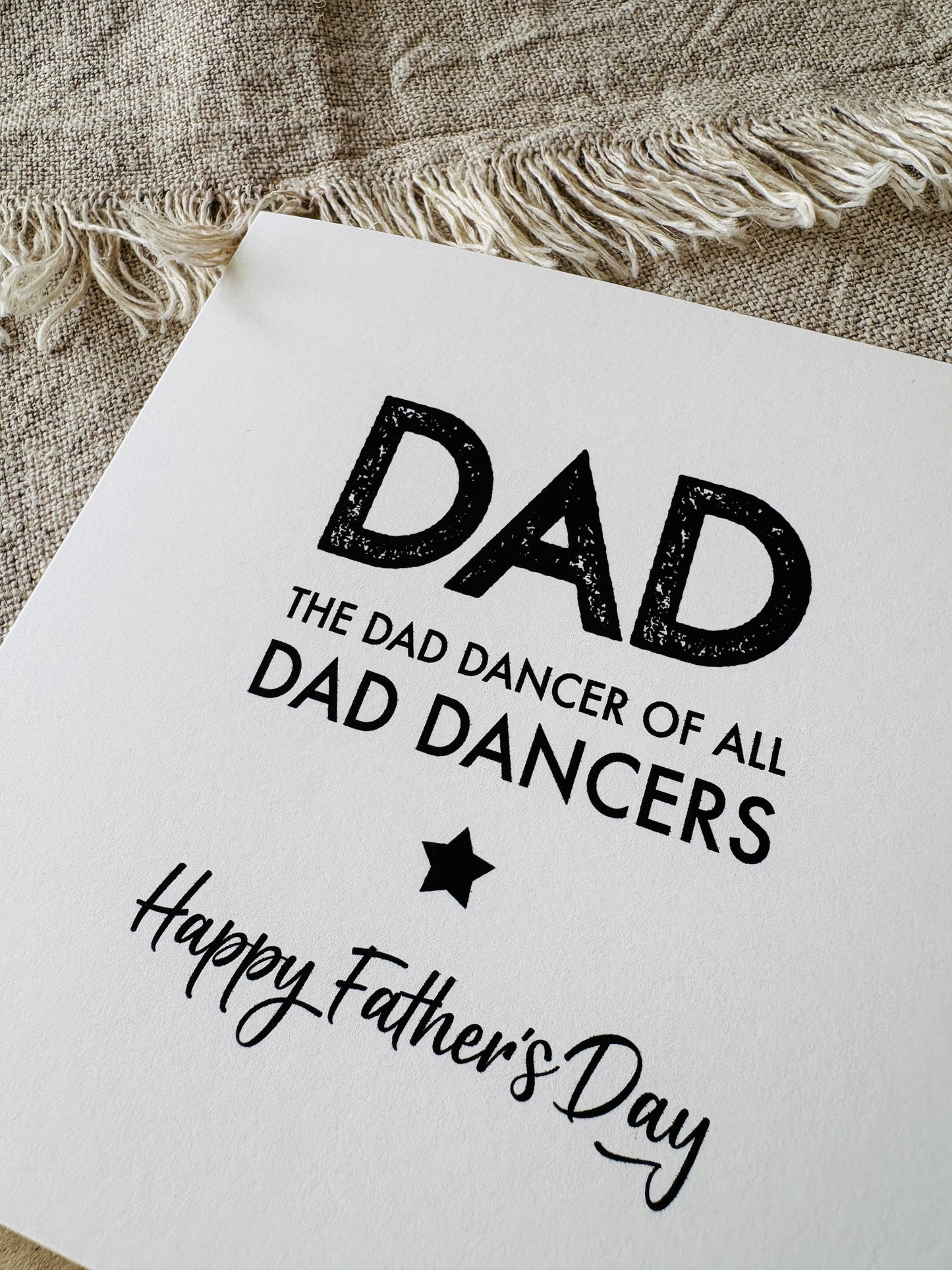 Dad Dancer, Father's Day Card