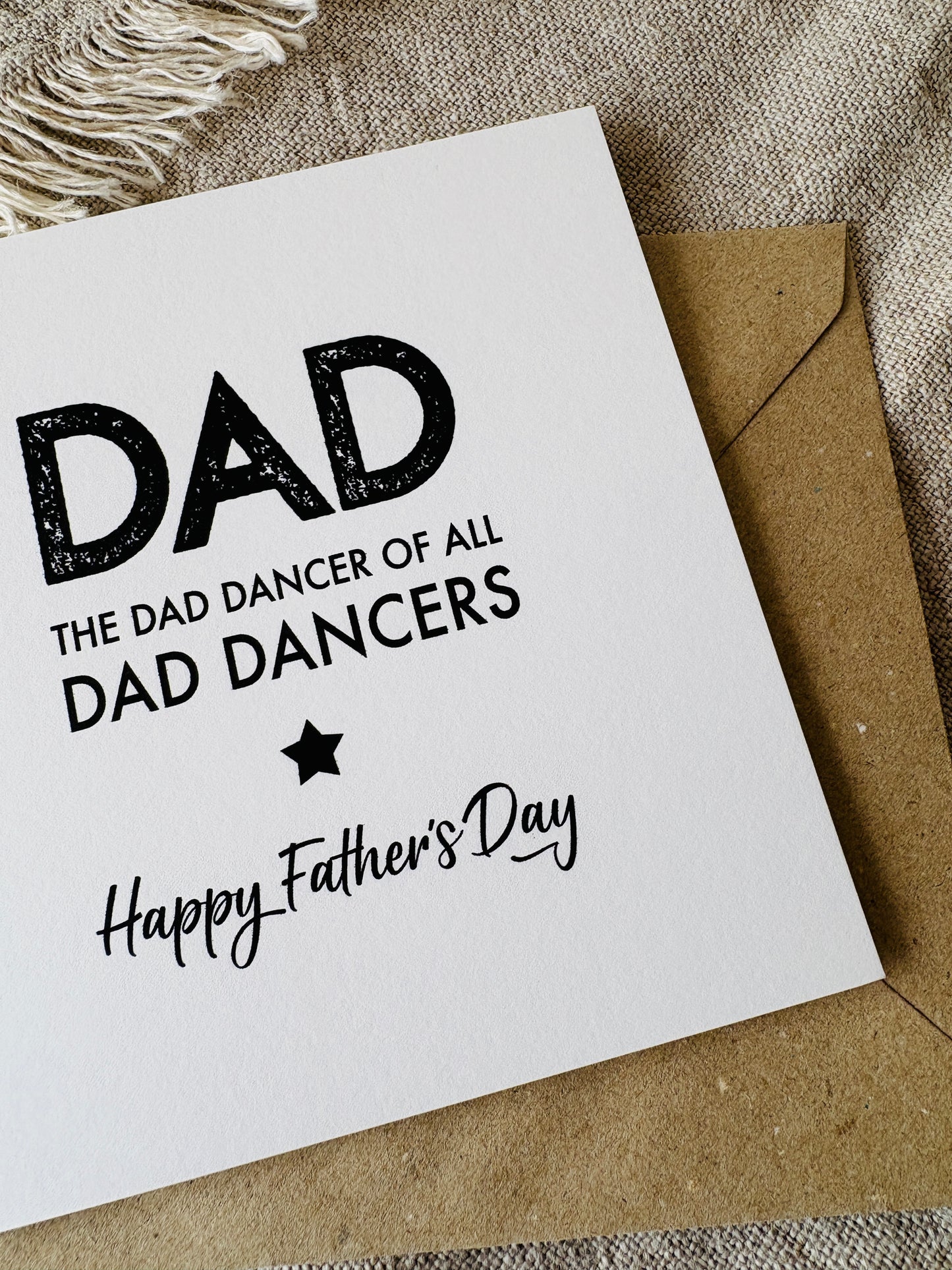 Dad Dancer, Father's Day Card