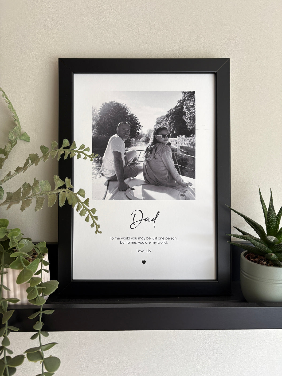 Personalised Print for Birthday, Custom Print, Dad, Daddy, Grandad, etc.