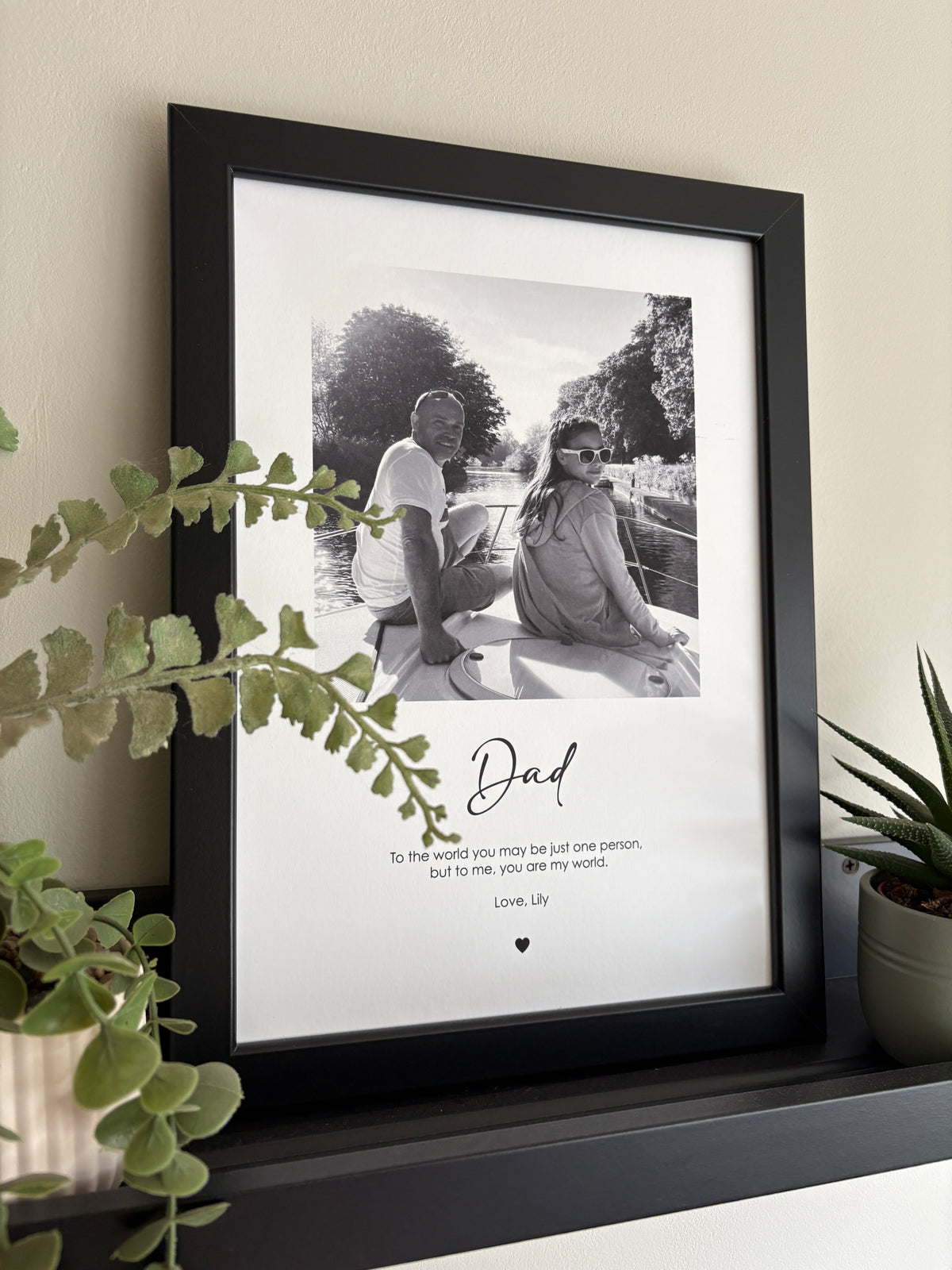 Personalised Print for Birthday, Custom Print, Dad, Daddy, Grandad, etc.