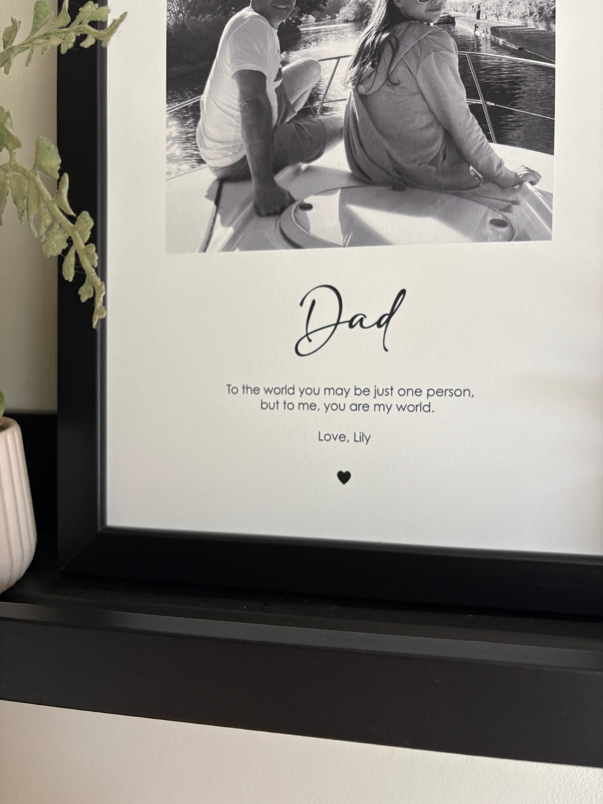 Personalised Print for Birthday, Custom Print, Dad, Daddy, Grandad, etc.