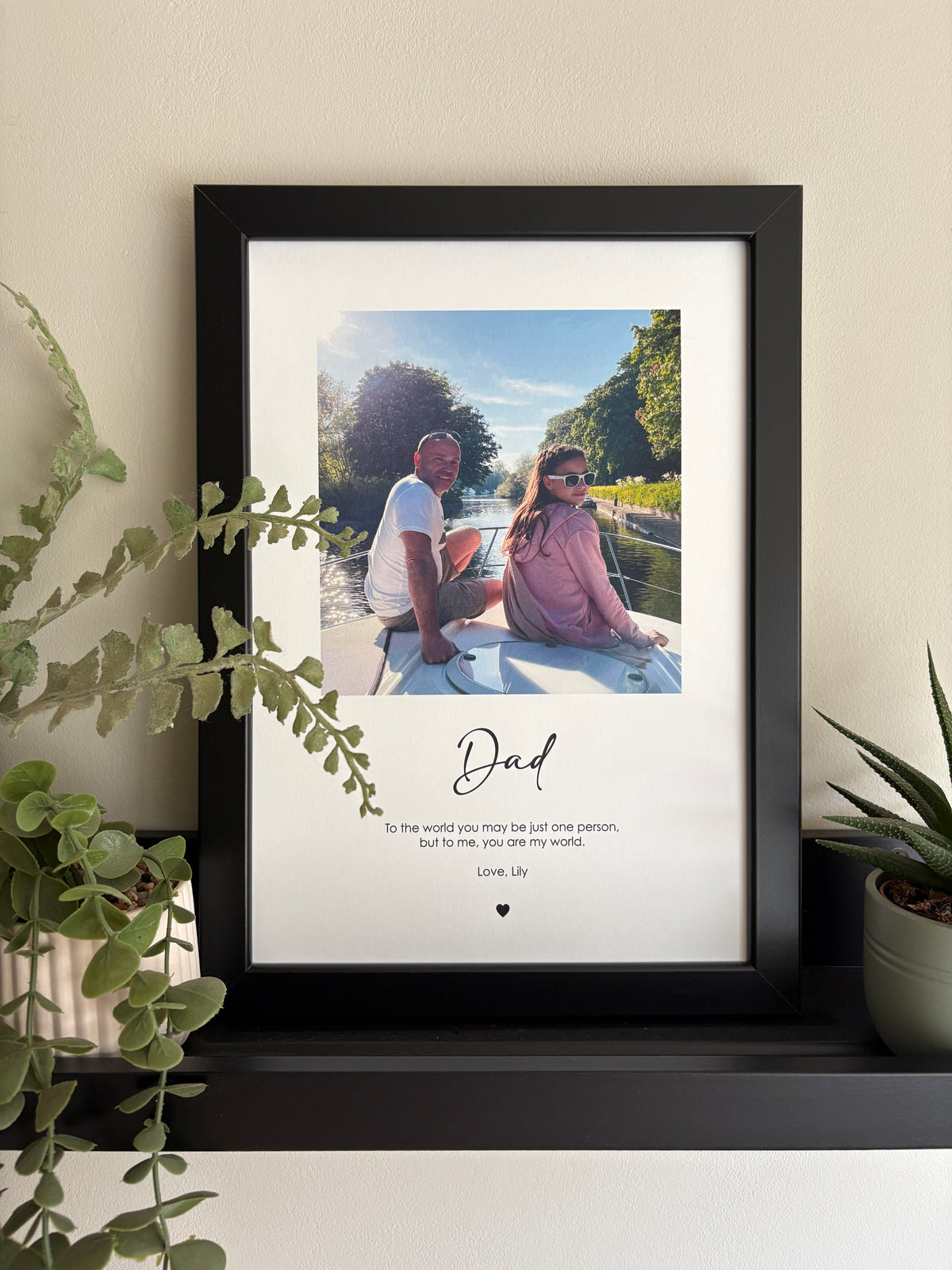 Personalised Print for Birthday, Custom Print, Dad, Daddy, Grandad, etc.
