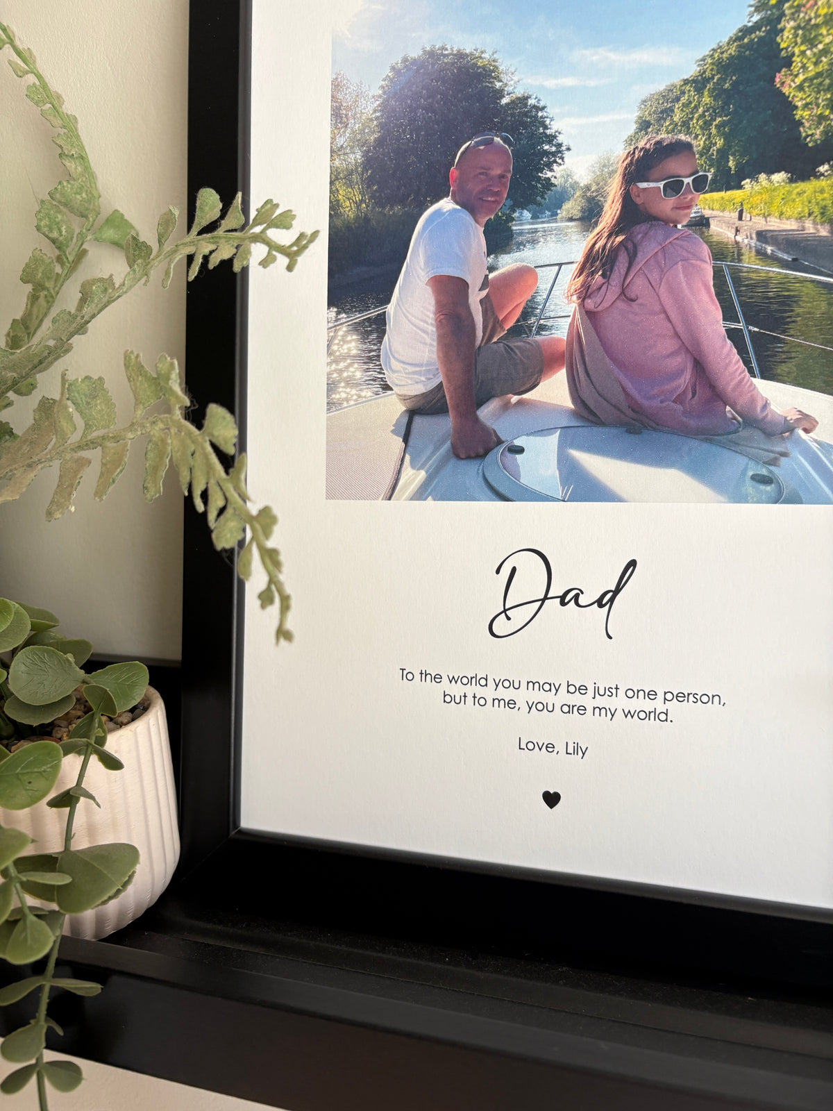 Personalised Print for Birthday, Custom Print, Dad, Daddy, Grandad, etc.
