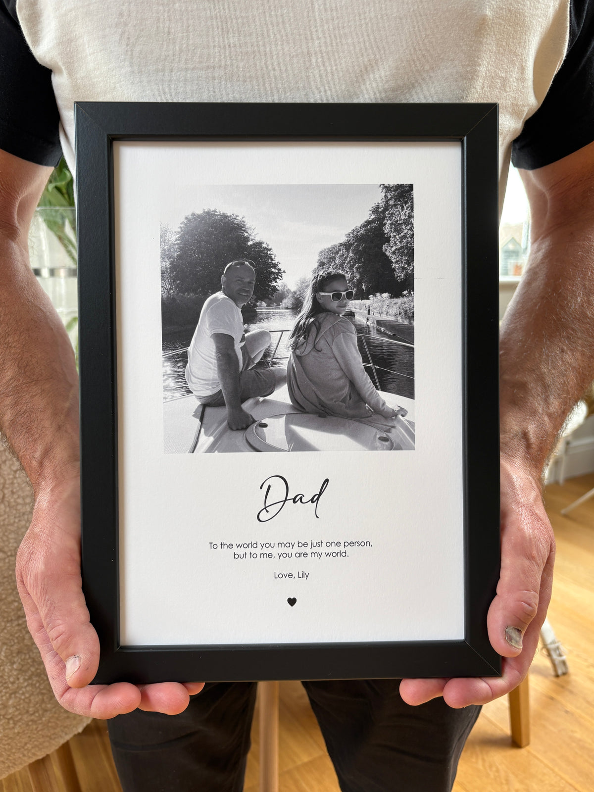 Personalised Print for Birthday, Custom Print, Dad, Daddy, Grandad, etc.