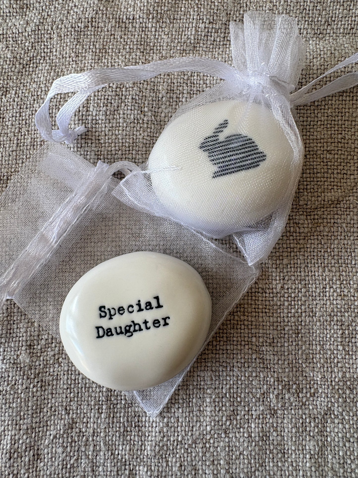 Special Daughter, Keepsake Pebble in Gift Bag