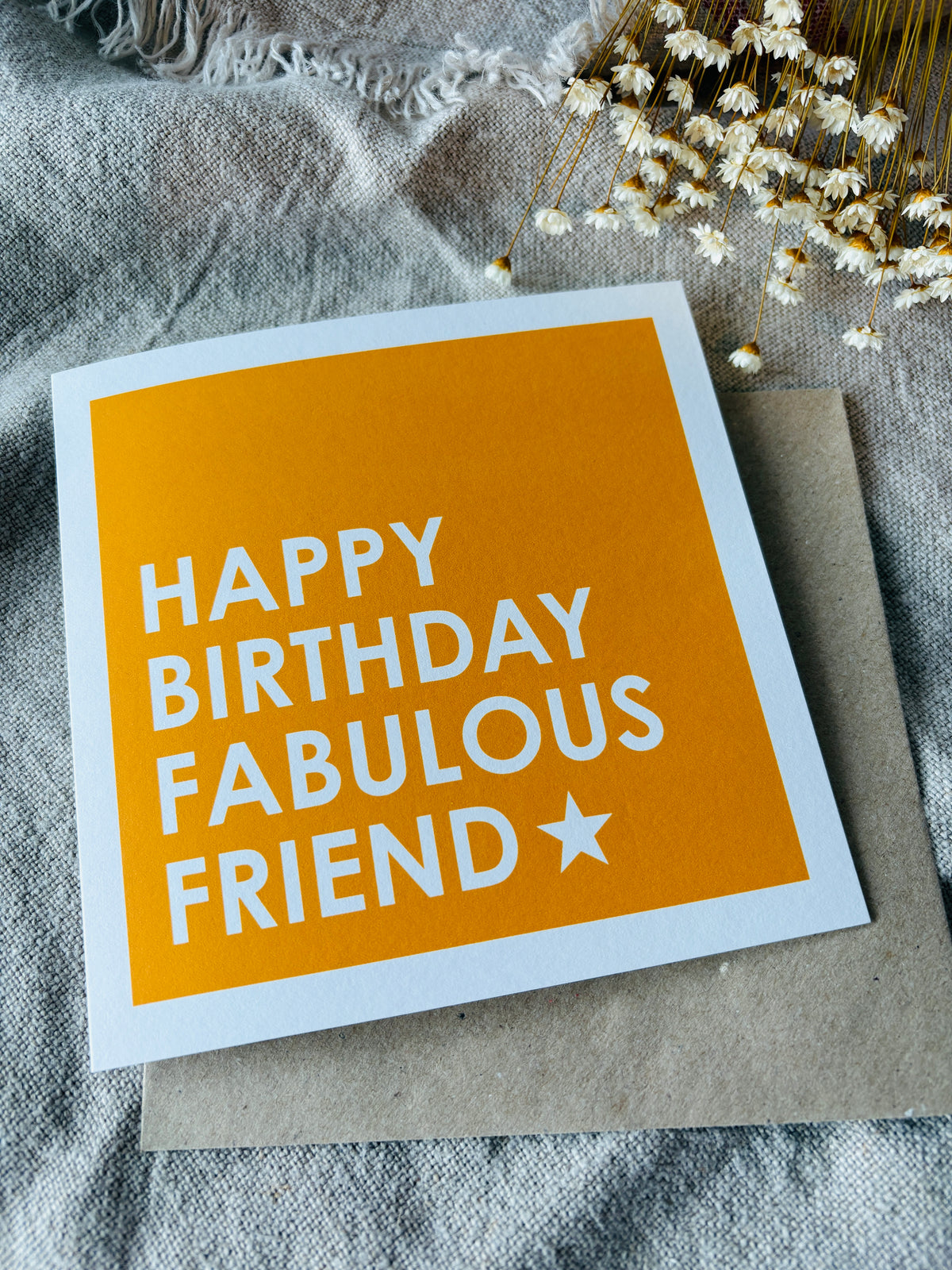 Fabulous Friend, Birthday Card