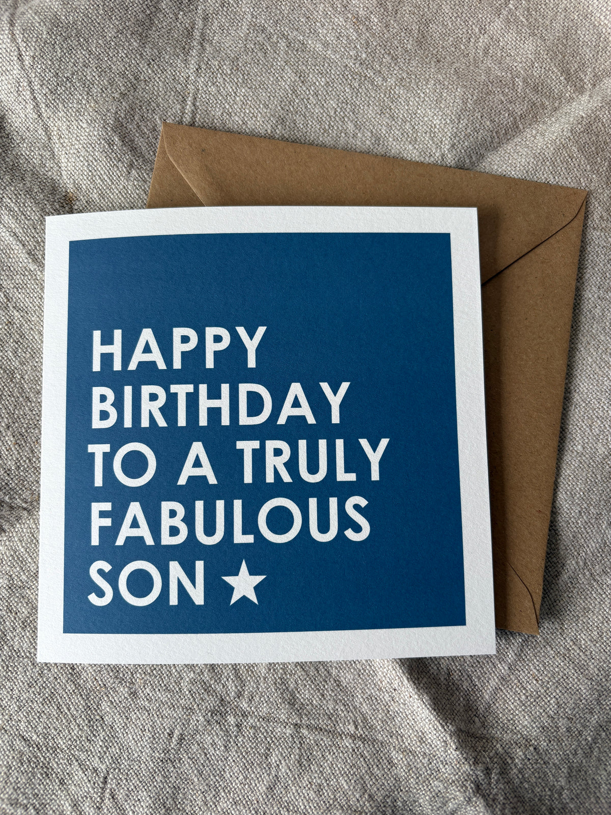 Fabulous Son, Birthday Card