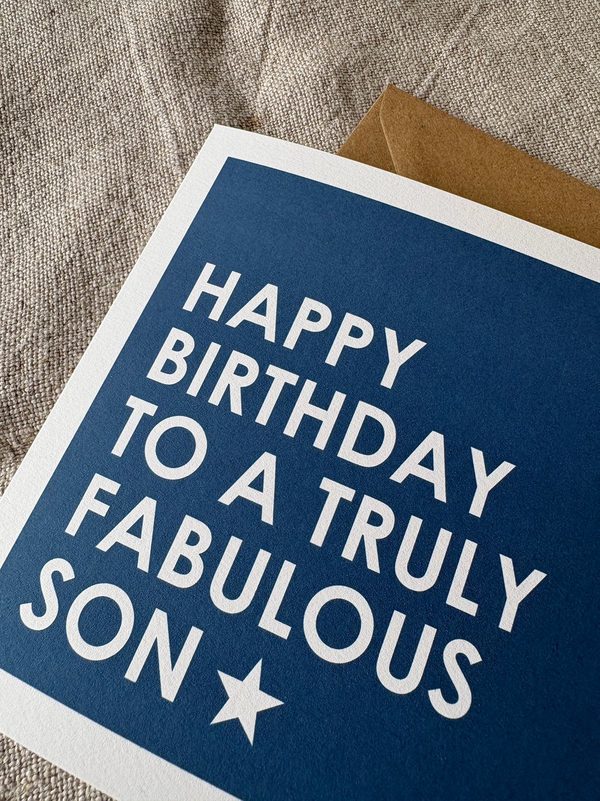 Fabulous Son, Birthday Card