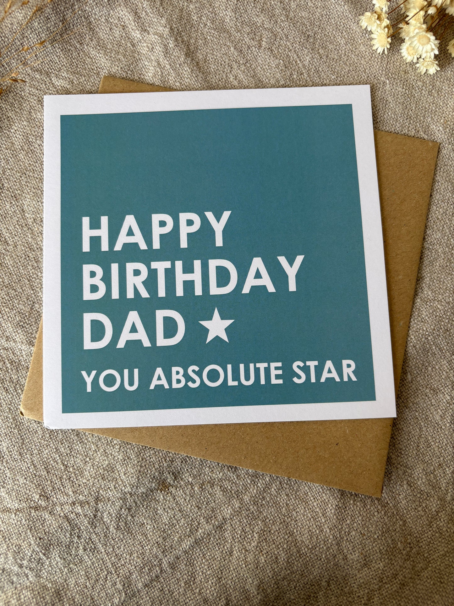 Dad, Birthday Card
