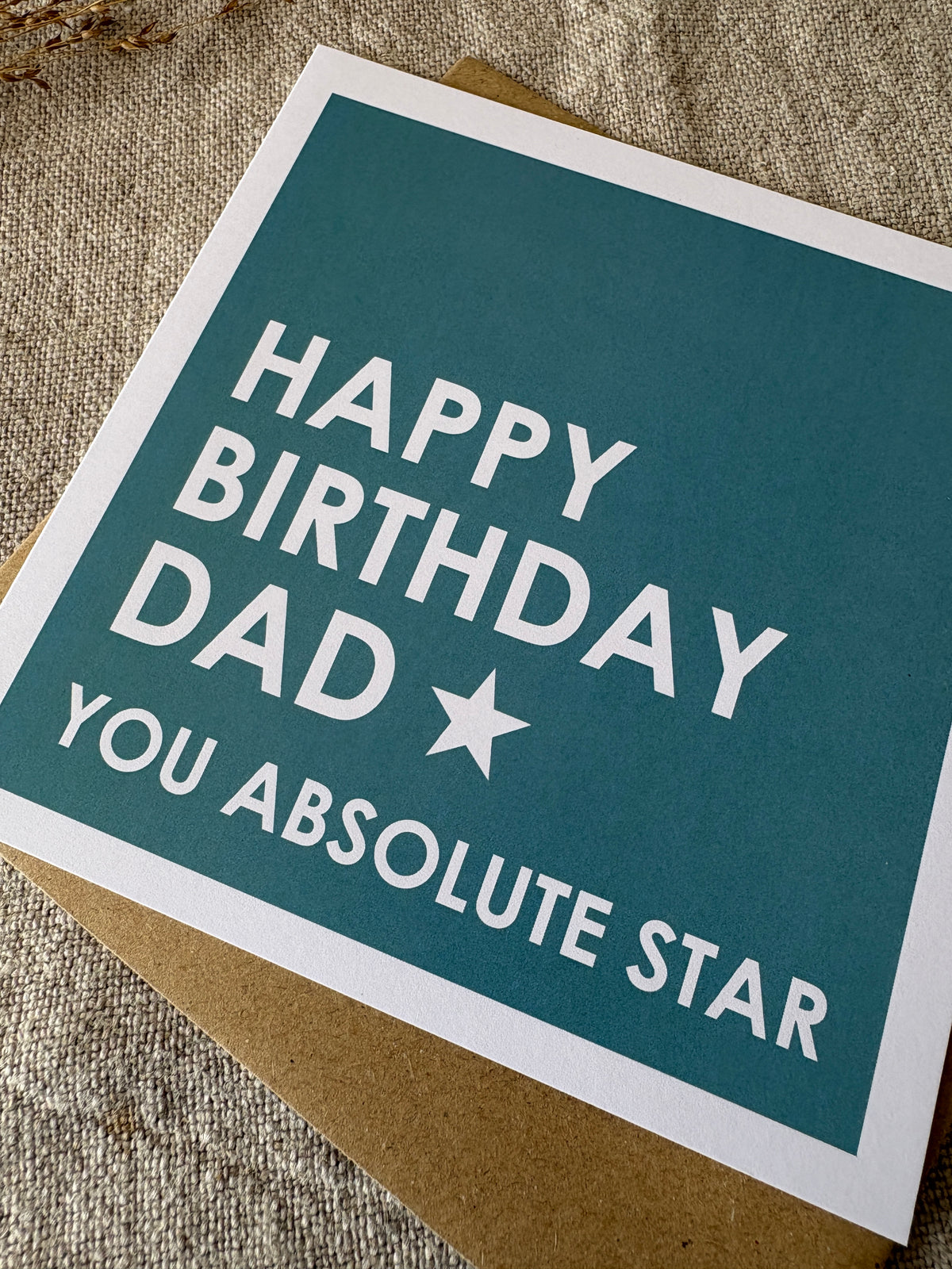Dad, Birthday Card