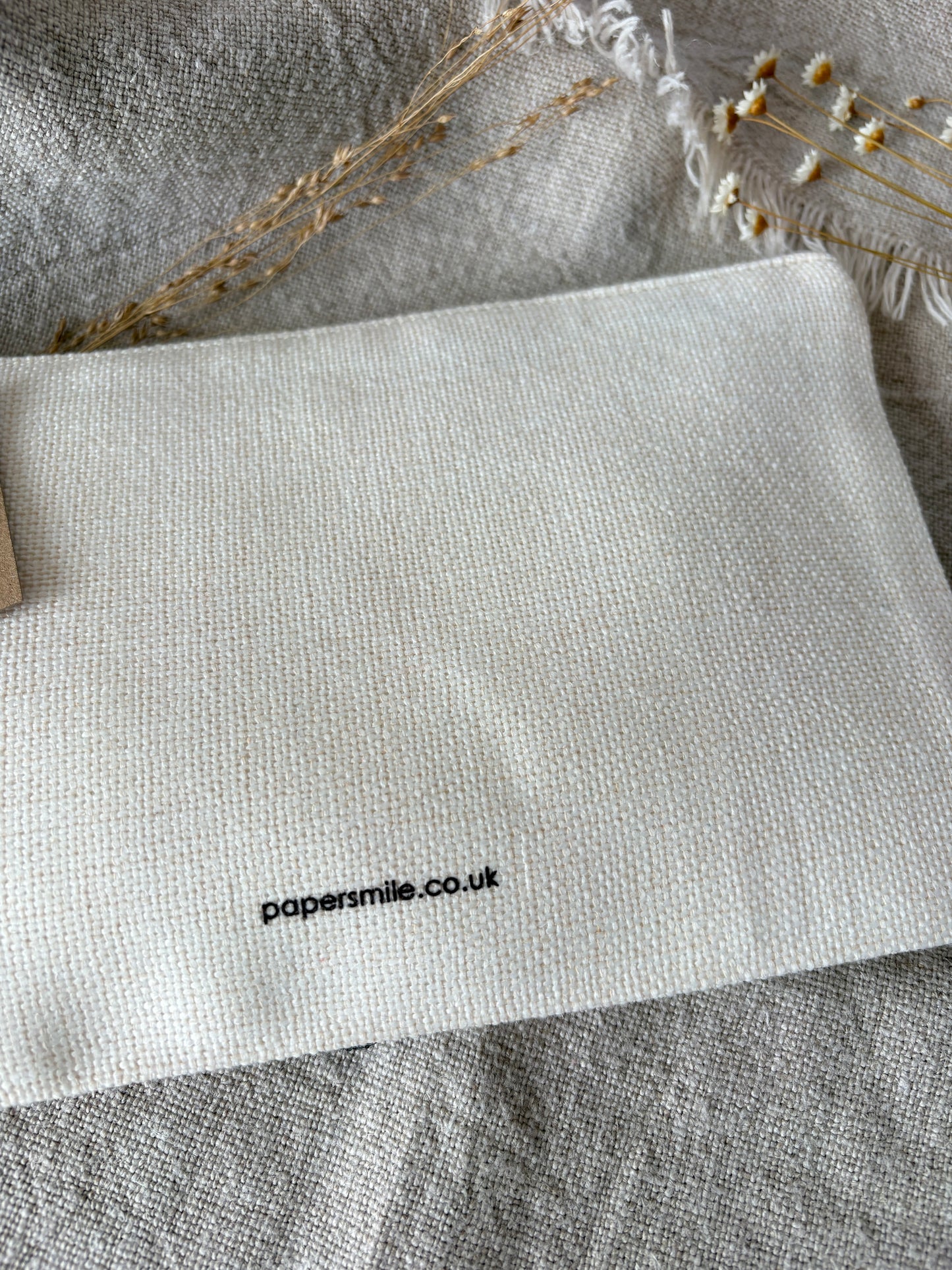 Fabulous Friend, Linen Bag with Wristlet
