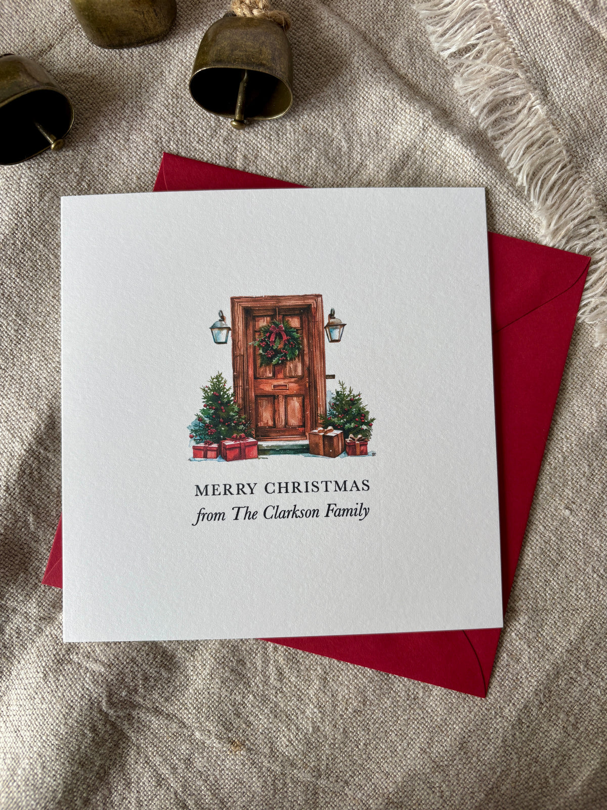 Personalised Christmas Card - Single & Pack - 072