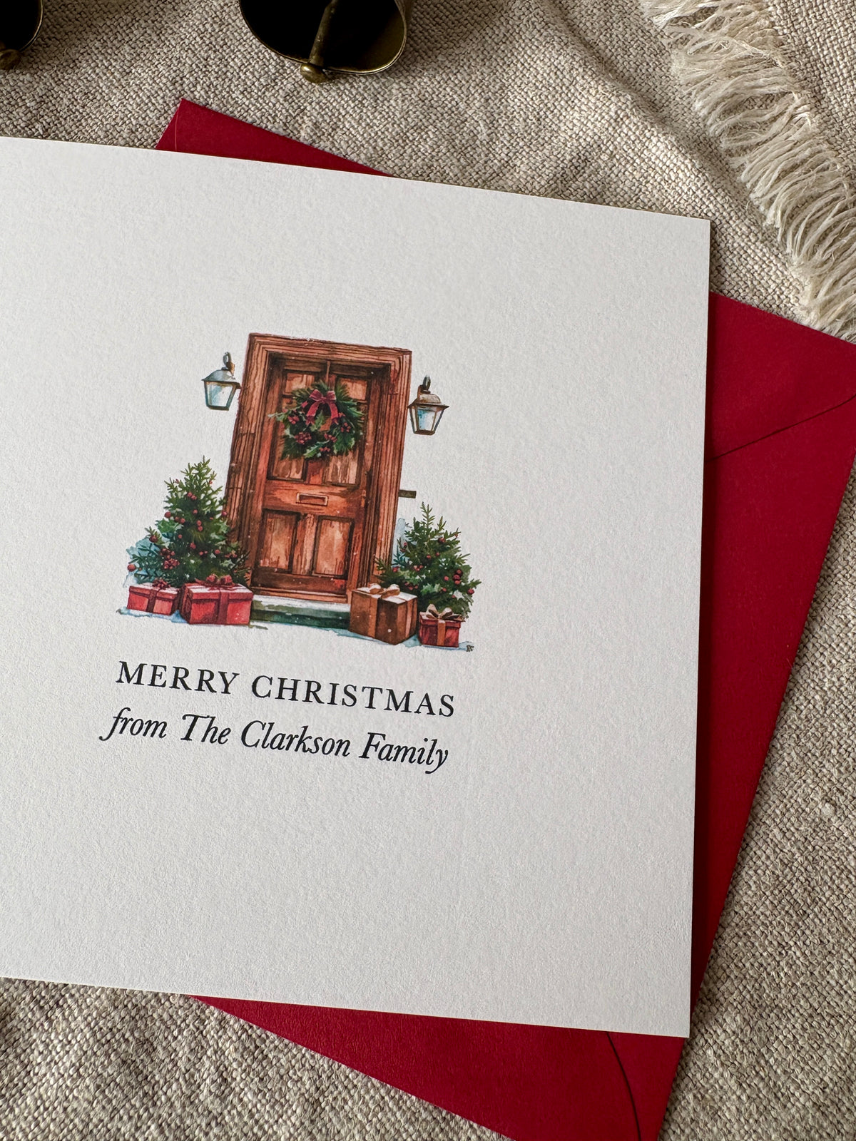 Personalised Christmas Card - Single & Pack - 072