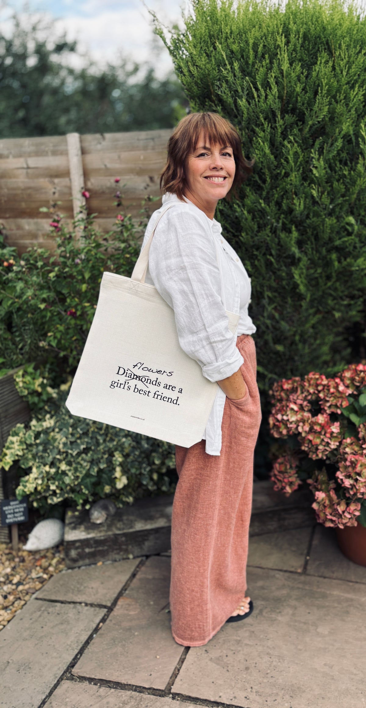 A girl's best friend, Tote Bag