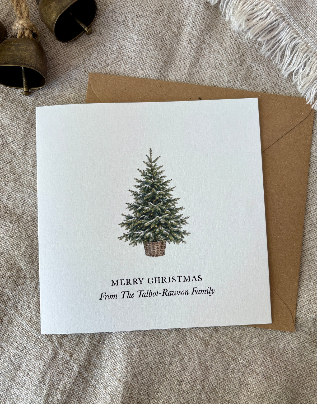 Personalised Christmas Card - Single & Pack - 084