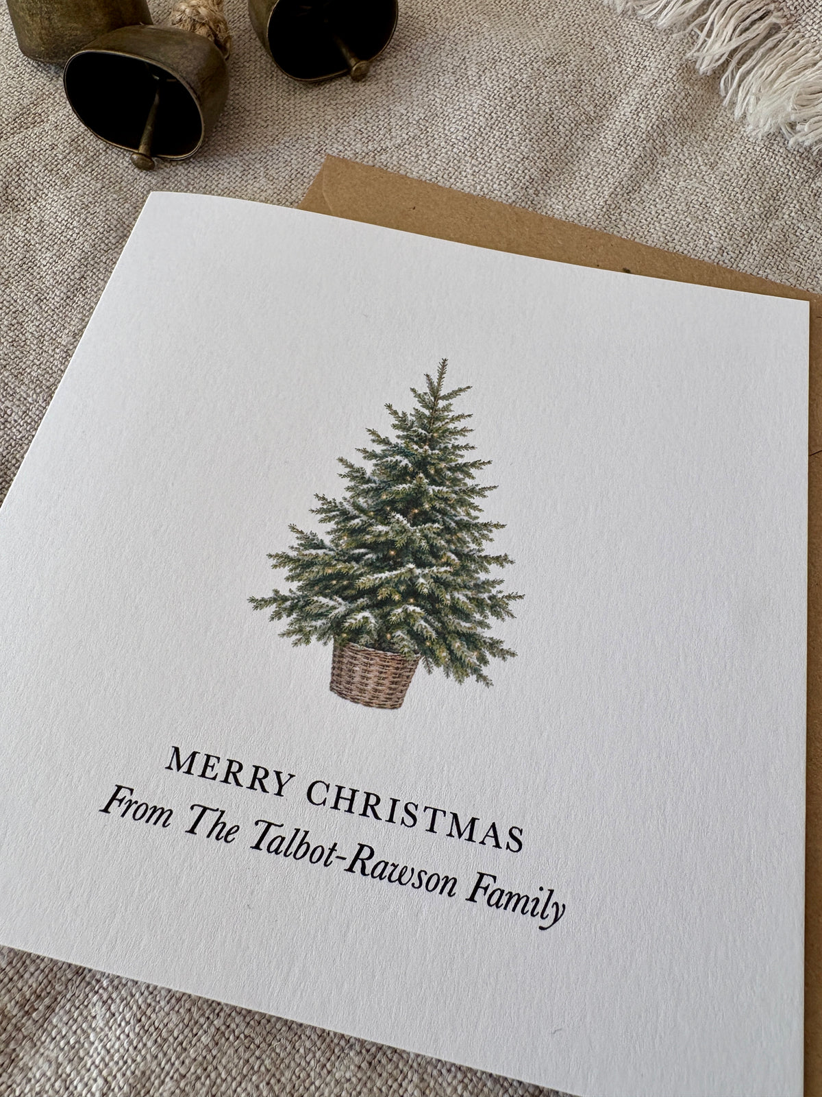 Personalised Christmas Card - Single & Pack - 084