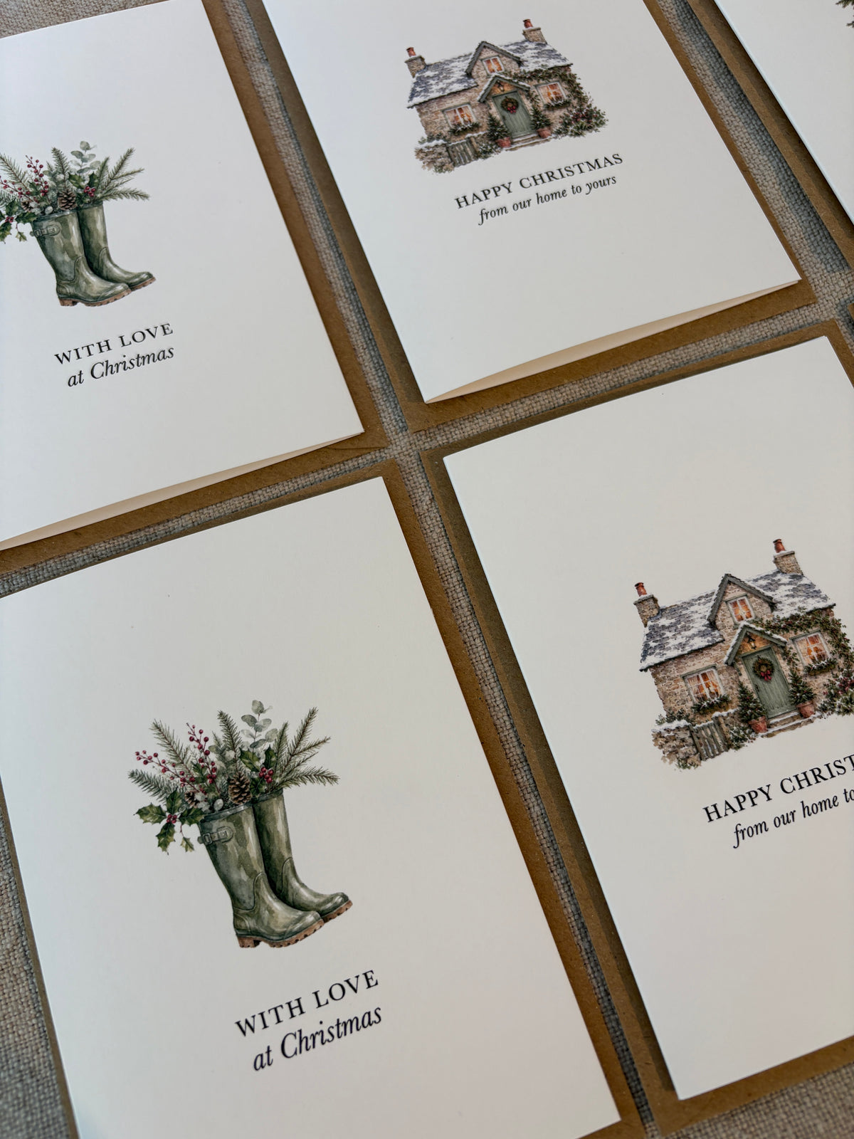 6 Pack - Luxury Christmas Cards