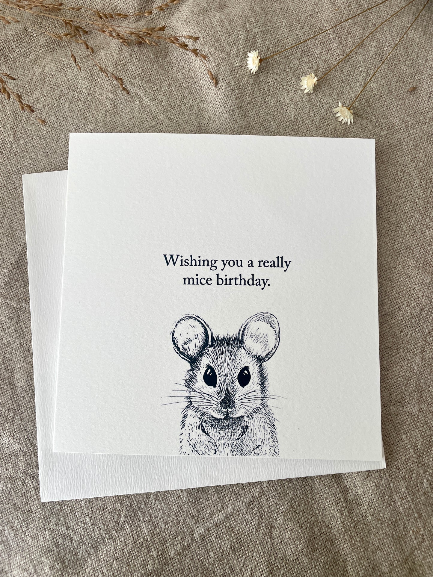 Cute Mouse / Mice Birthday, Card