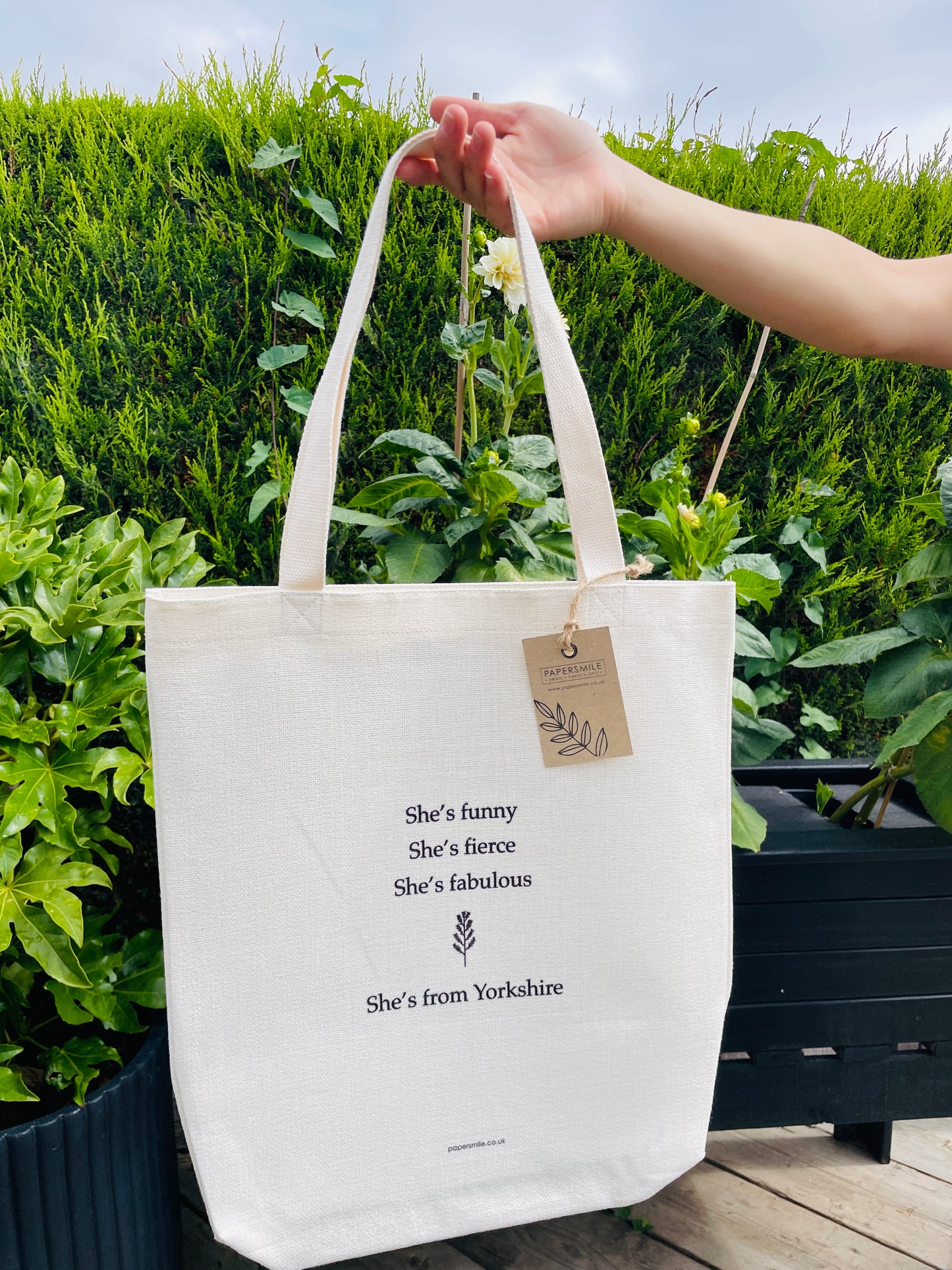 She's from Yorkshire, Tote Bag