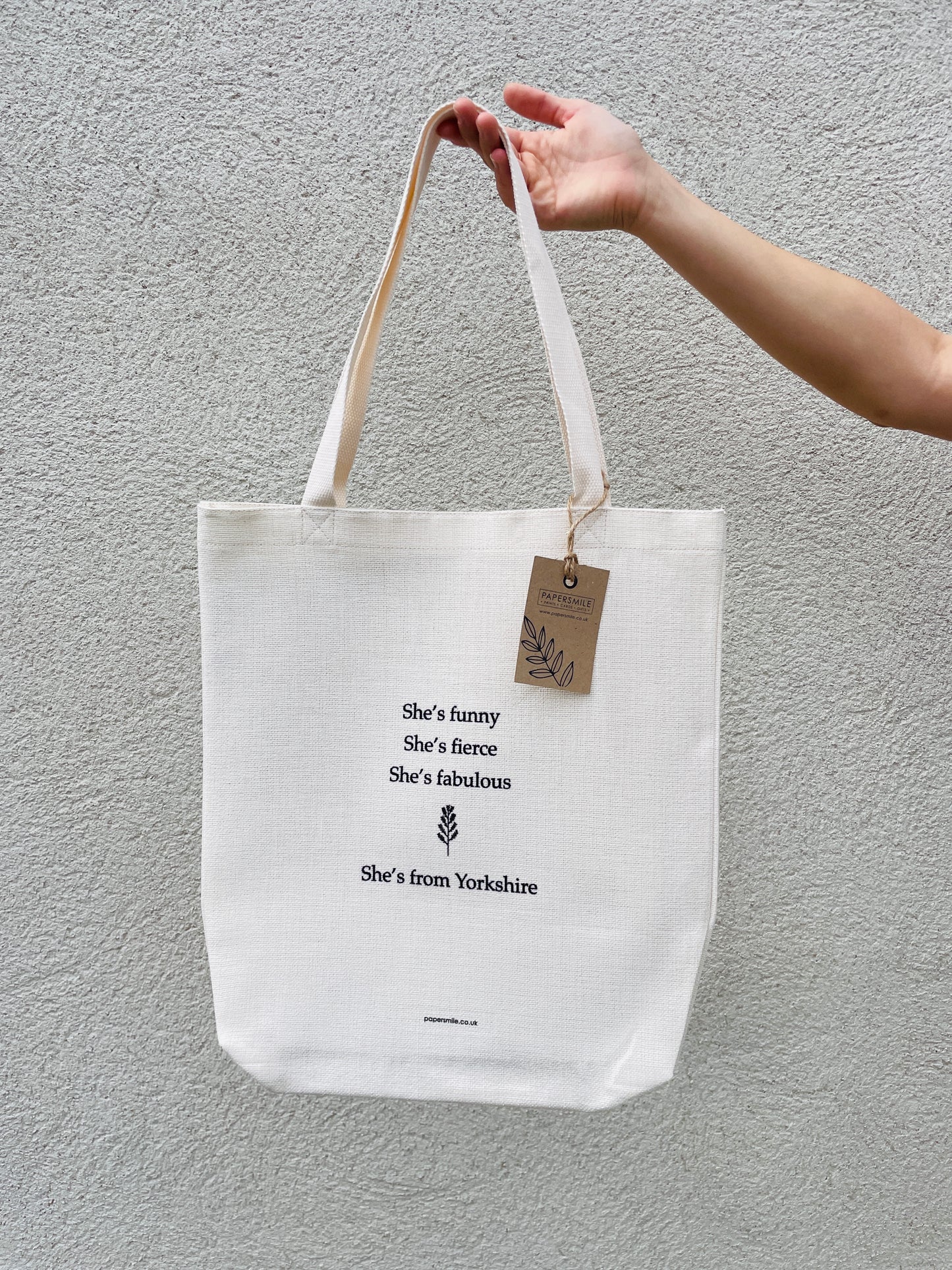 She's from Yorkshire, Tote Bag