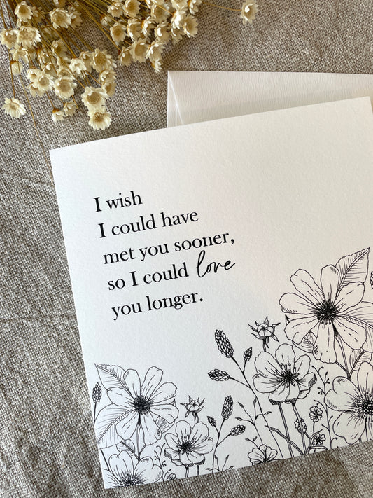 Love, Anniversary Card