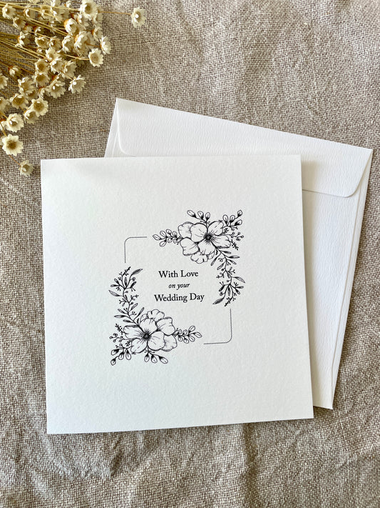 Wedding Day, Card
