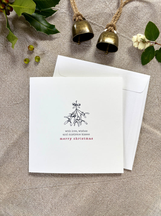 Mistletoe, Christmas Card
