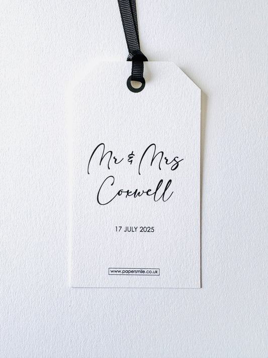 Personalised Gift Tag with your own words