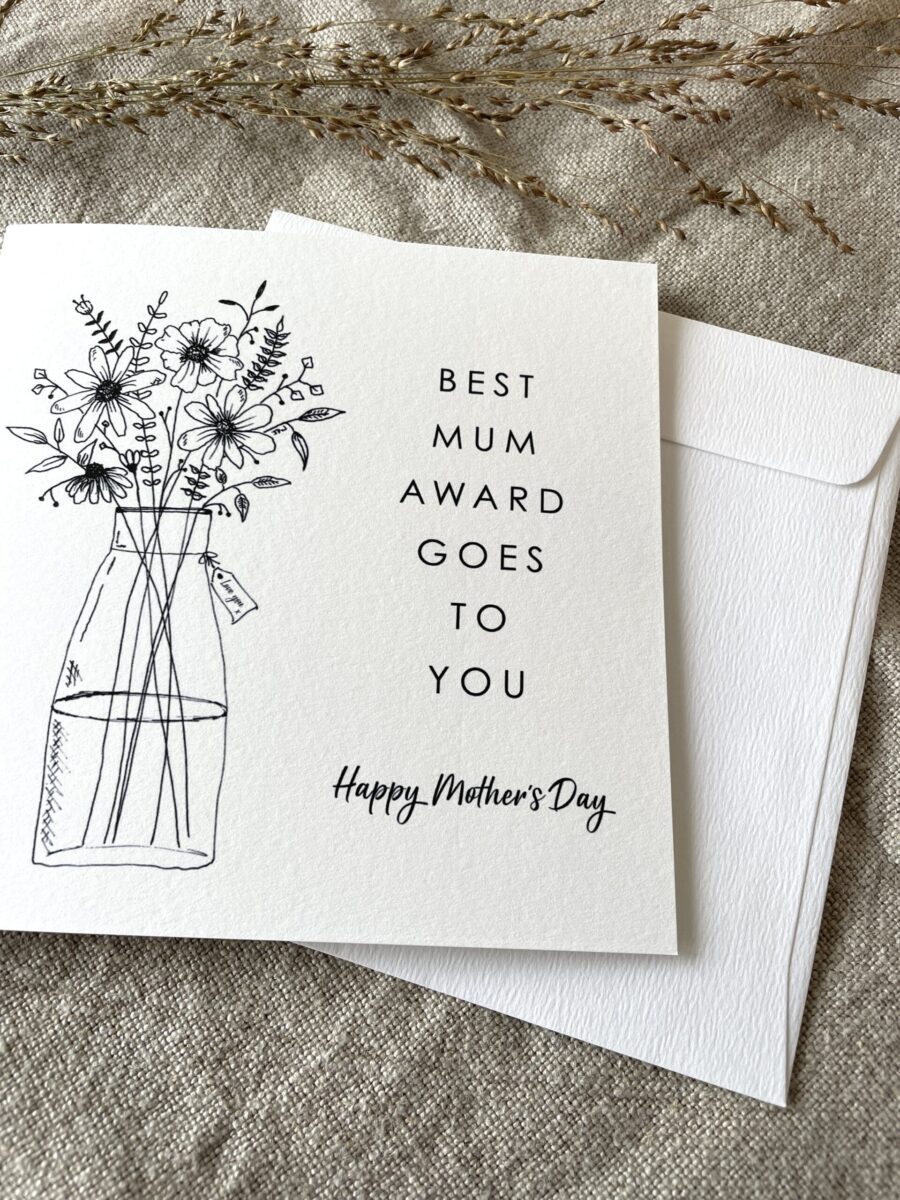 Best Mum Award, Mother's Day Card image 6