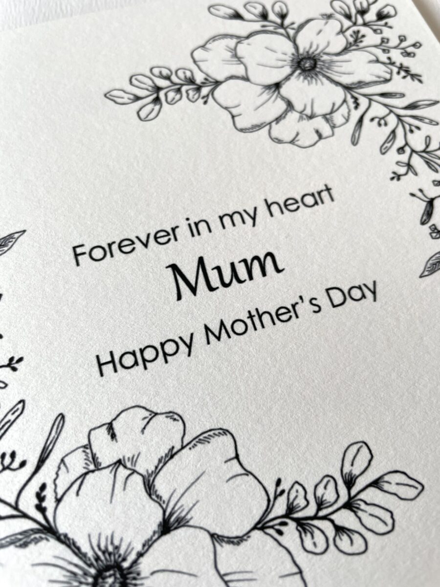 Forever in my heart Mum, Mother's Day Card image 4