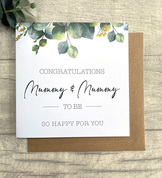 Mummy & Mummy To Be, Card image 0