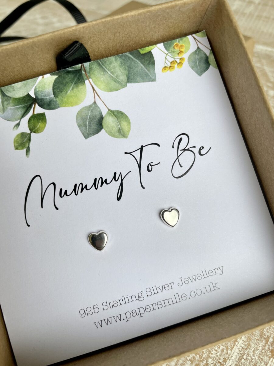 Sterling Silver Earrings for Mummy To Be image 4