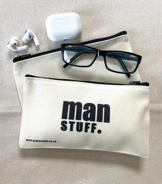 Man Stuff, Canvas Pouch image 0